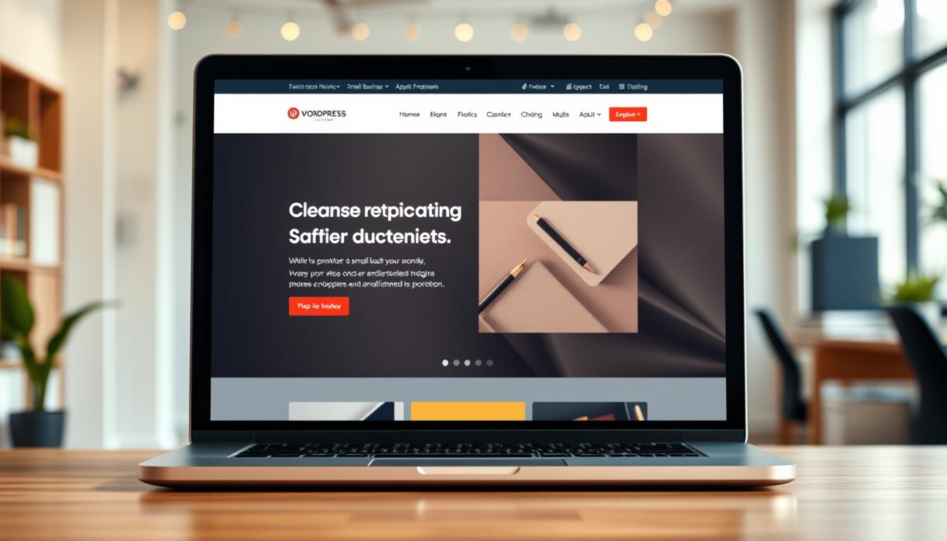 WordPress for small business websites